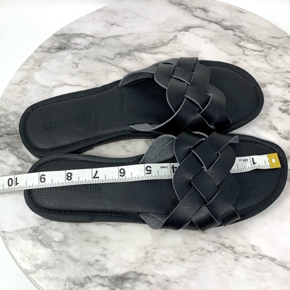 Cushionaire Winnie Woven Slide Sandals 7.5-8 Comfy Classic Summer Minimalist - Picture 11 of 16